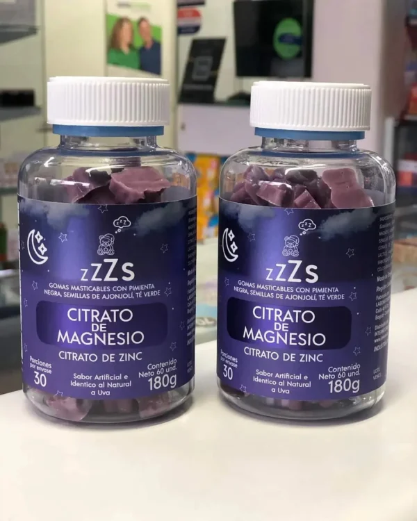 Gomitas Relajantes con Magnesio y Zinc- Mejora tu Sueño y tu vida🌙